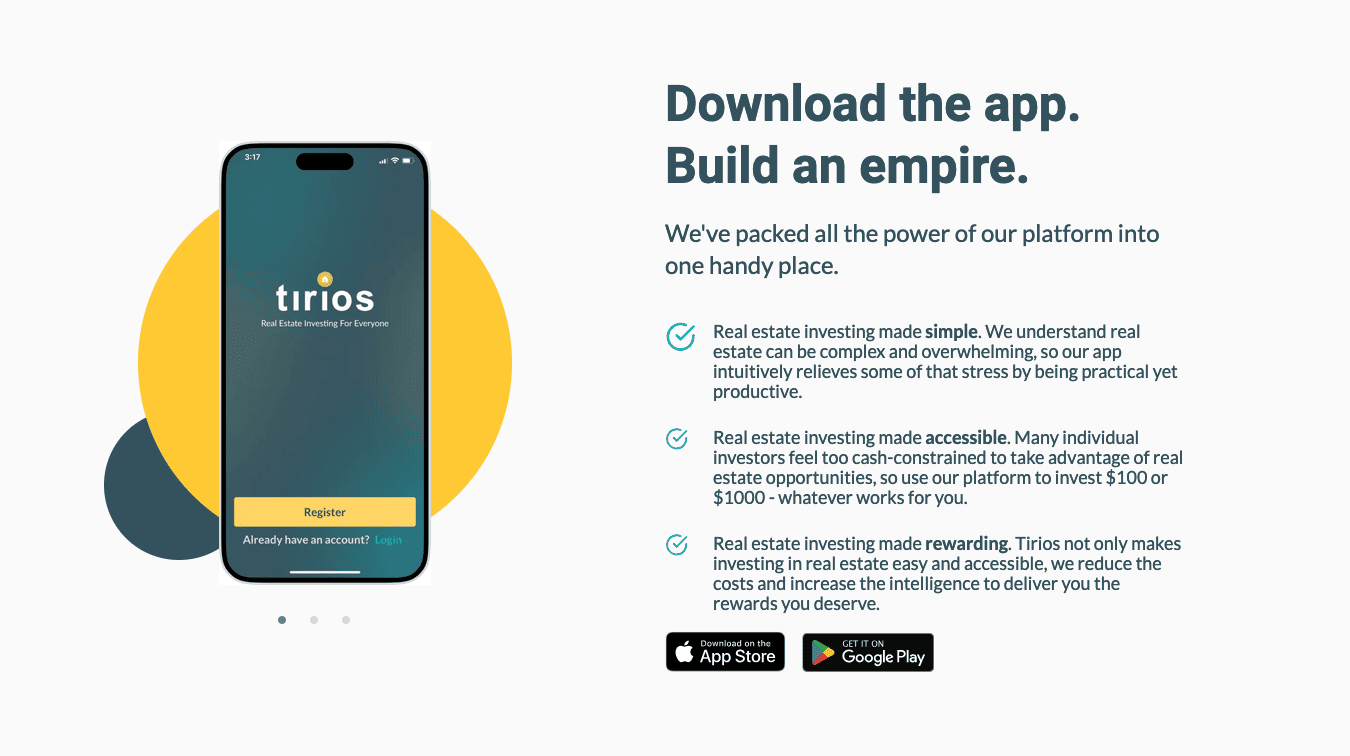 Tirios Mobile App